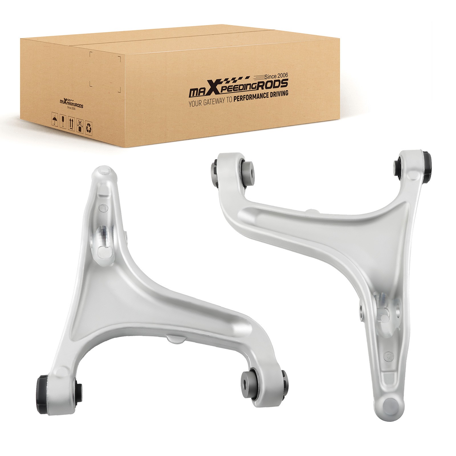 2Pcs Front Lower Control Arm Kit For 2014-2022 Maserati Ghibli Quattroporte M156