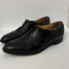 Johnston Murphy Aristocraft Wingtip Oxford Shoes Men 11.5D Brogue Leather USA