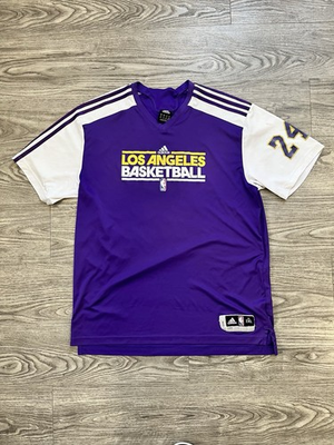 #ad Vintage Adidas authentics 2009 Kobe Bryant Shooting Shirt S Jersey champion $50.00