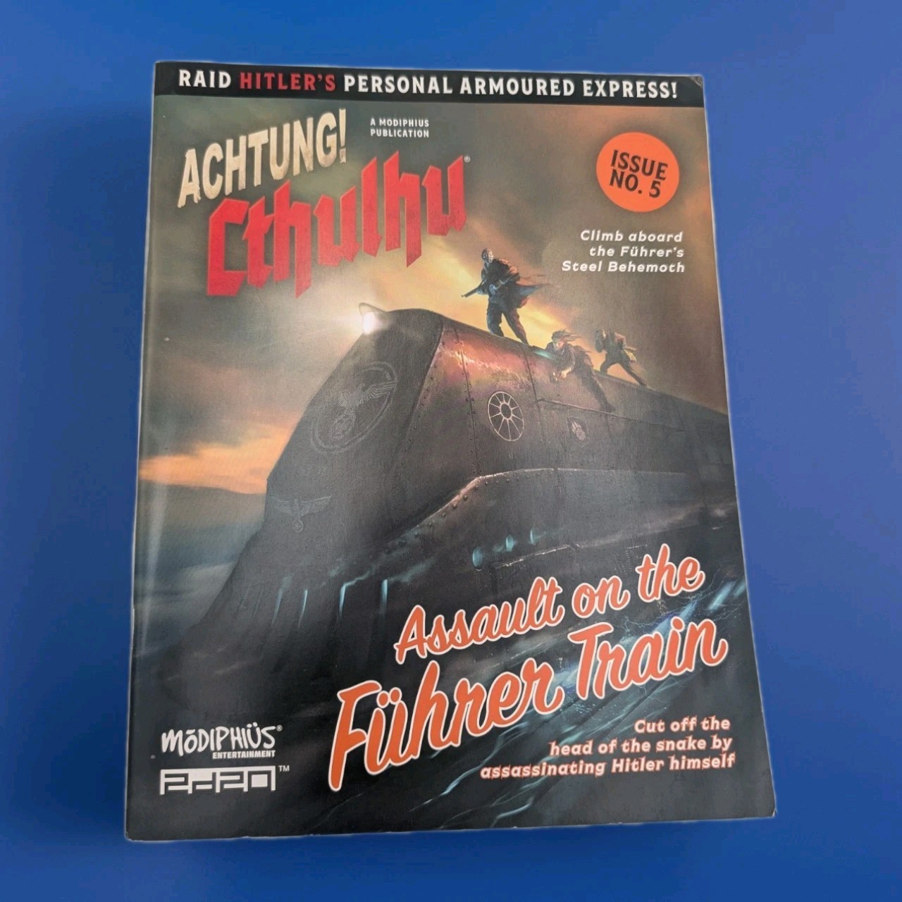 Achtung! Cthulhu – Assault on the Führer Train Modiphius Free RPG Day Adventure