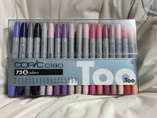 TOO Copic Ciao 72 Colors B Set Pens Color Alcohol Marker