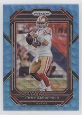2022 Panini Prizm Blue Wave Prizm 60/199 Jimmy Garoppolo #268 0w8p