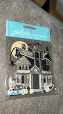 Rare! Jolee’s Boutique Dimensional Stickers ~ Haunted House Halloween