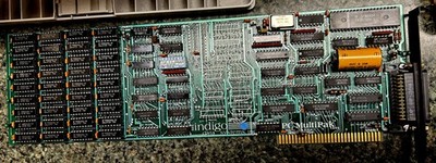 Vintage indigo data systems  pc multipak 8 bit ISA
