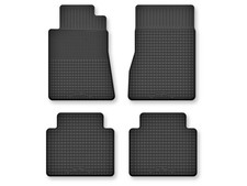Gummifußmatten für Mercedes W123 1975-1986 4tlg Schwarz ohne Stopper Gummimatten Gummifußmatten für Mercedes W123 1975-1986 4tlg Schwarz ohne Stopper Gummimatten