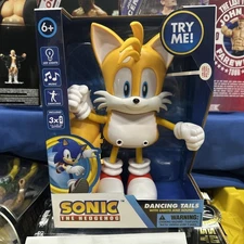 Sonic The Hedgehog Dancing Tails Lights & Sound Limited Edition 10in Figure NIB