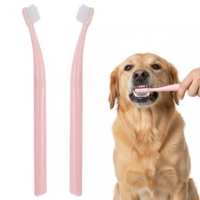 Cat Tooth Brush, 2PCS Small Dog Toothbrush Puppy Pet Toothbrush Cat Tooth Bru...