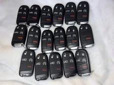 Mixed Lot Of 17 Oem Dodge Key Fobs For Various Models Locked