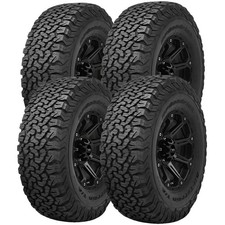 Qty 4 Lt27555r20 Bfg All-terrain Ta Ko2 115112s Lrd Black Wall Tires