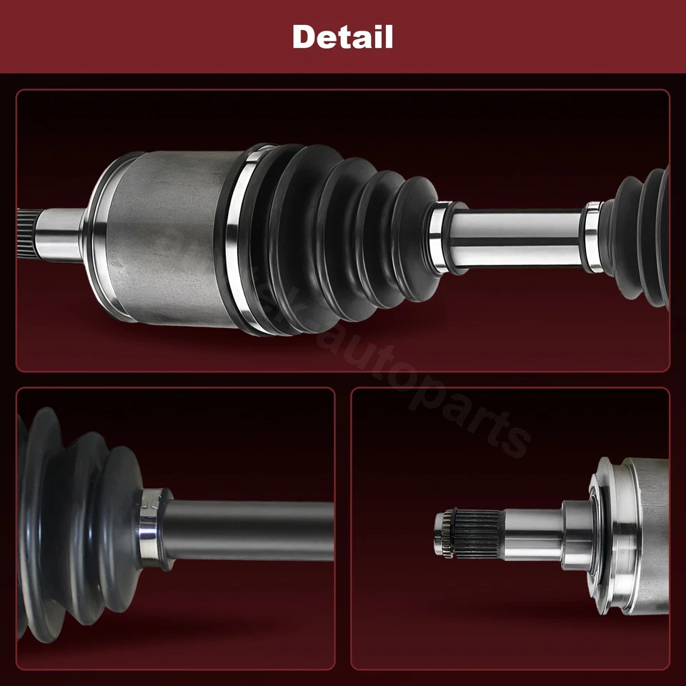 Eje CV delantero izquierdo y derecho para Lexus Toyota Land Cruiser LX470 1998-2007 4x4 AWD Foto 4 de 4