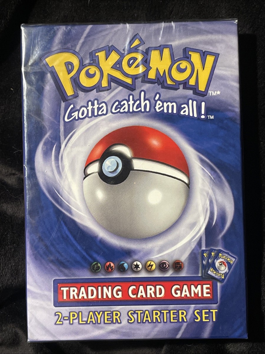 RARE 1999 Pokemon 2 Player Trading Card Game Starter Set Woc06047