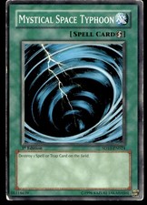 Mystical Space Typhoon - SD10-EN024 - HP - 1st Edition YuGiOh | Buy 3 Get 5 Free