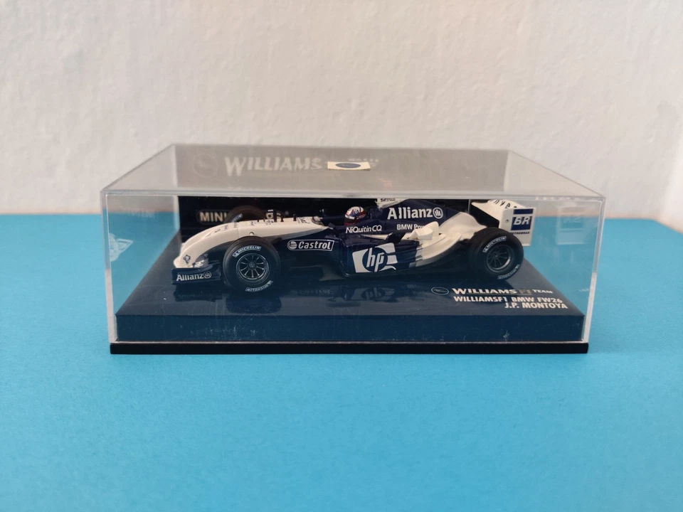 Williams BMW FW26 J.P. Montoya 2004 "walrus nose" Minichamps 400040003 1:43 - Immagine 2 di 4