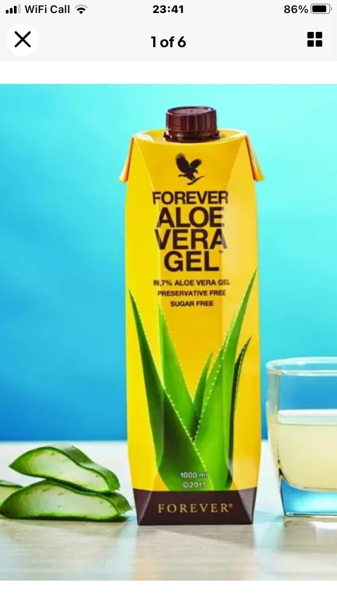 Forever Living Drinking Aloevera Gel 100% Original 1000Ml 99.7 Alovera New  | eBay