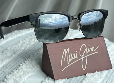 Maui Jim Kawika MJ 257 17C Black Frame + Grey Polarized Lens