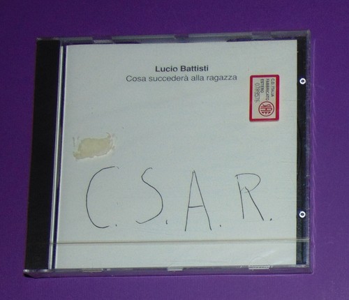 LUCIO BATTISTI. C.S.A.R. COSA SUCCEDERA' ALLA RAGAZZA. RARO CD SIGILLATO !