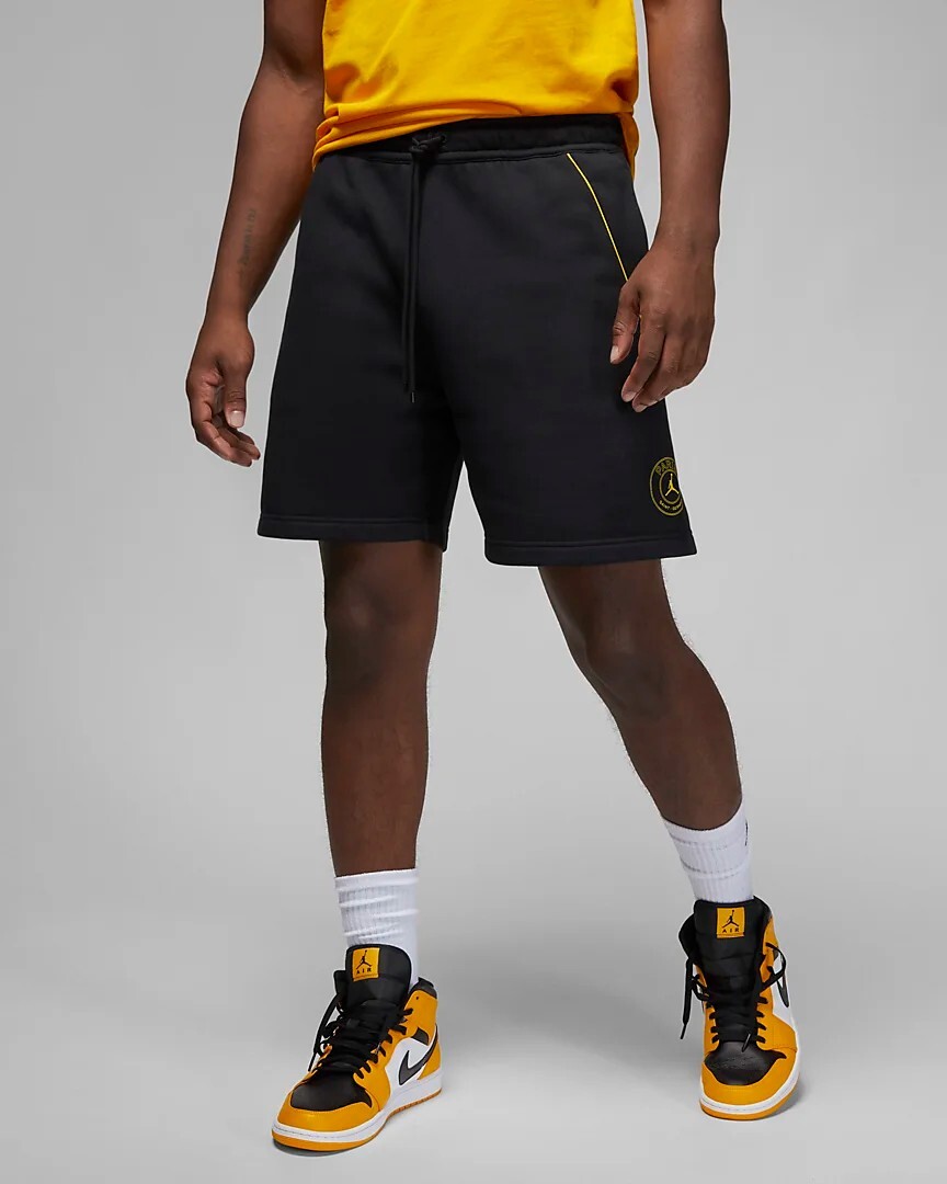 NIKE AIR JORDAN PSG FLEECE JOGGER SHORTS PARIS SAINT-GERMAIN