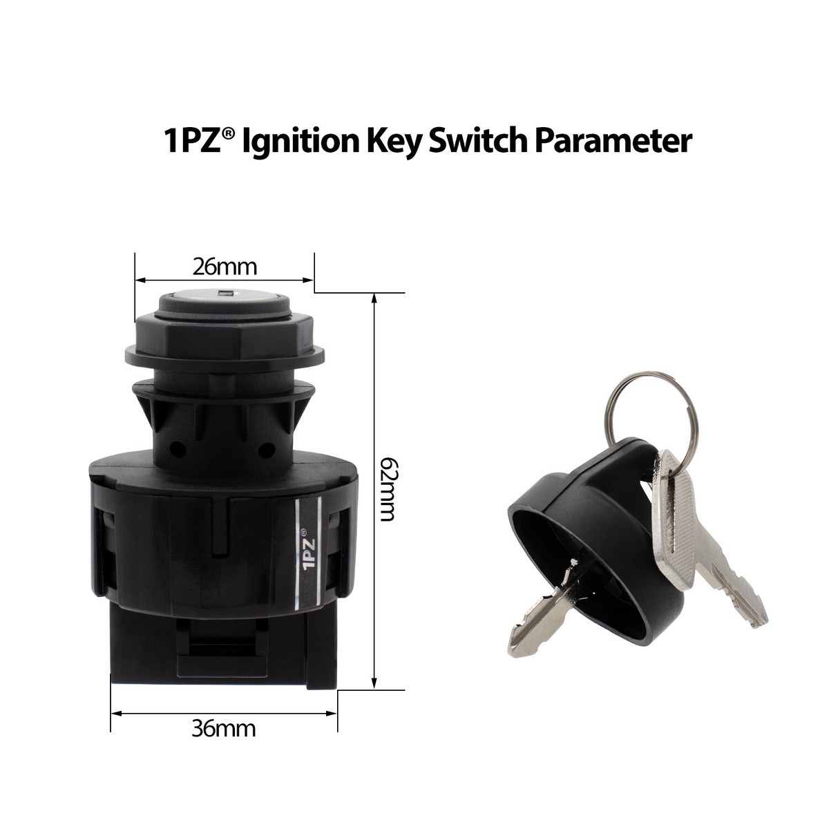 Ignition Switch 3 Position 4 Pins For Polaris Ranger Crew XP 1000 17-25 4015033 - Foto 4