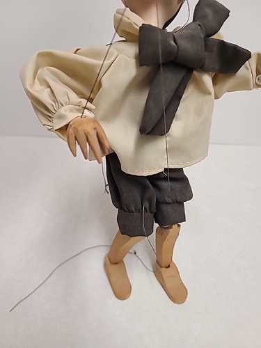 Vintage Silvestri Dollcrafter Pinocchio by Faith Wick Puppet Marionette READ - Picture 4 of 10