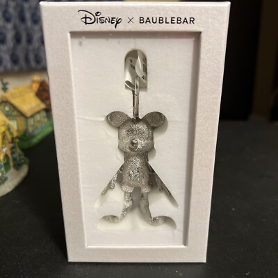 Disney X Baublebar Mickey Mouse Silver Keychain New | eBay display picture 3
