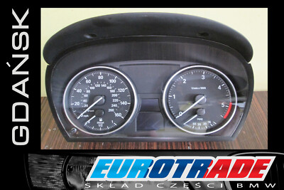 BMW E90 E91 E92 E93 E84 325D UK Instrumentenkombination 9166861