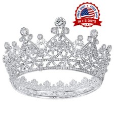 Coronas Para Quincea eras Torta De Bodas Doradas Tiara Reina Del Baile Corona US