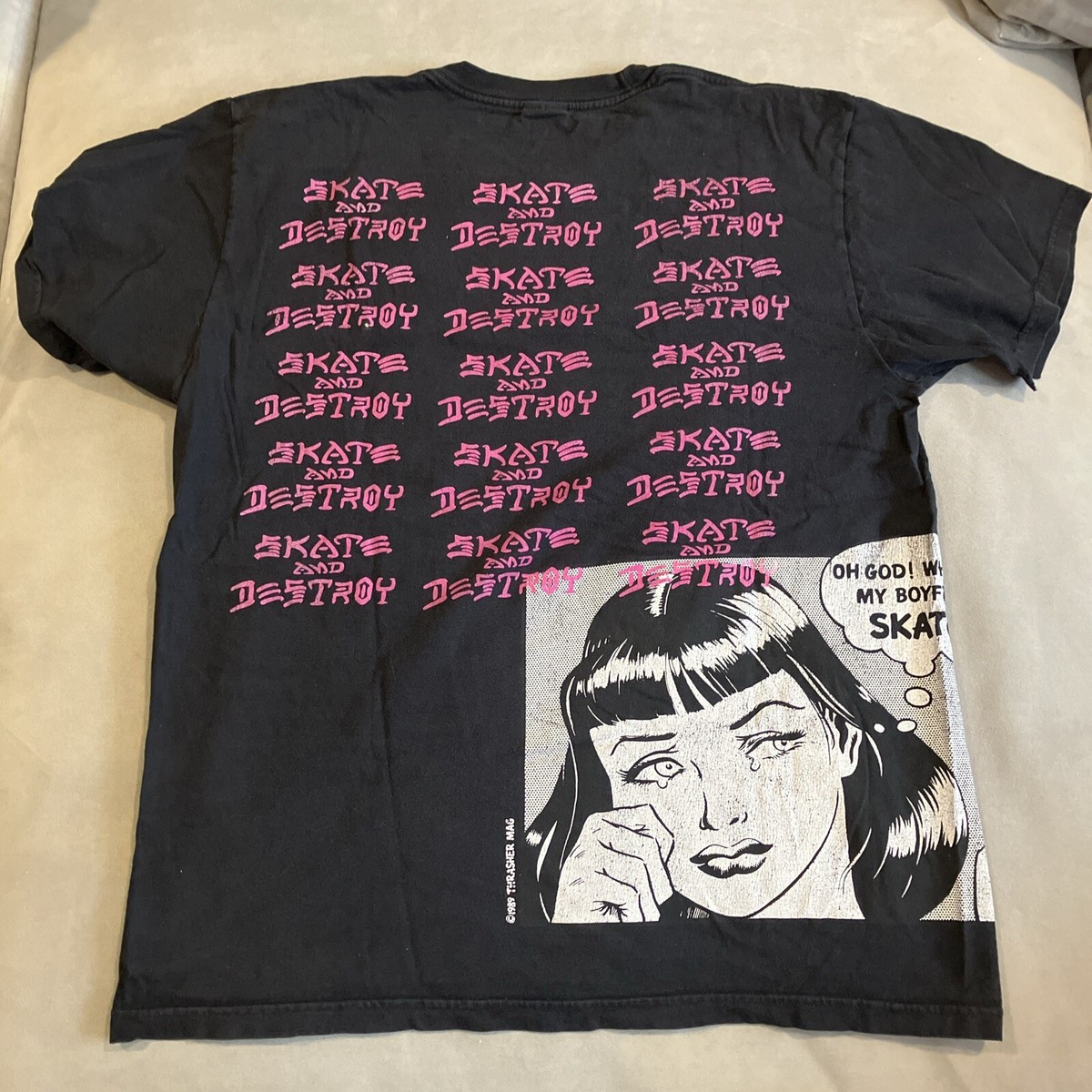 Supreme New York x Thrasher Boyfriend Skate and Destroy