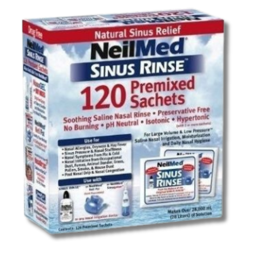 NeilMed Sinus Rinse Kit & Saline Spray – Complete Nasal Care for Sinus Relief - Picture 3 of 14