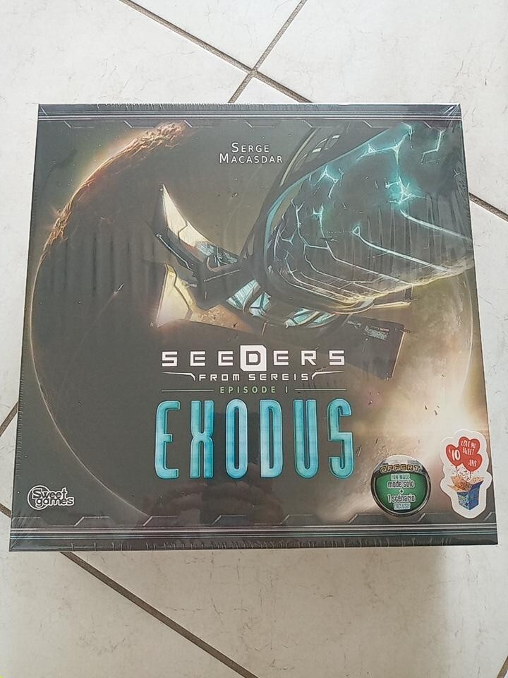 Exodus jeu affrontement tactique Macasdar Sweet stratégie solo scénario de SF
