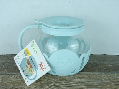 Ecolution Patented Micro-Pop Microwave Popcorn Popper 1.5 Qt NEW Great Gift