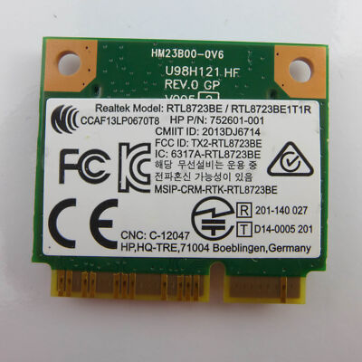 Realtek RTL8723DE PCI Express NGFF Mini PCI Express Bluetooth