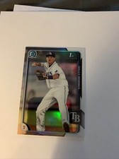 Willy Adames 2015 Bowman Chrome Refractor Prospect RC 465/499 Awesome!!