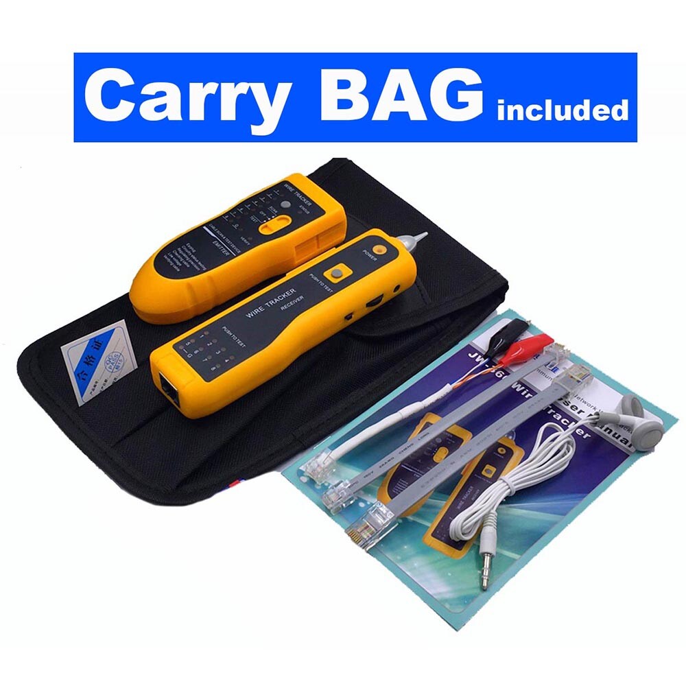 JW-360 Tester Di LAN Rete Cavo Cat5 Cat6 RJ45 UTP STP - Foto 6