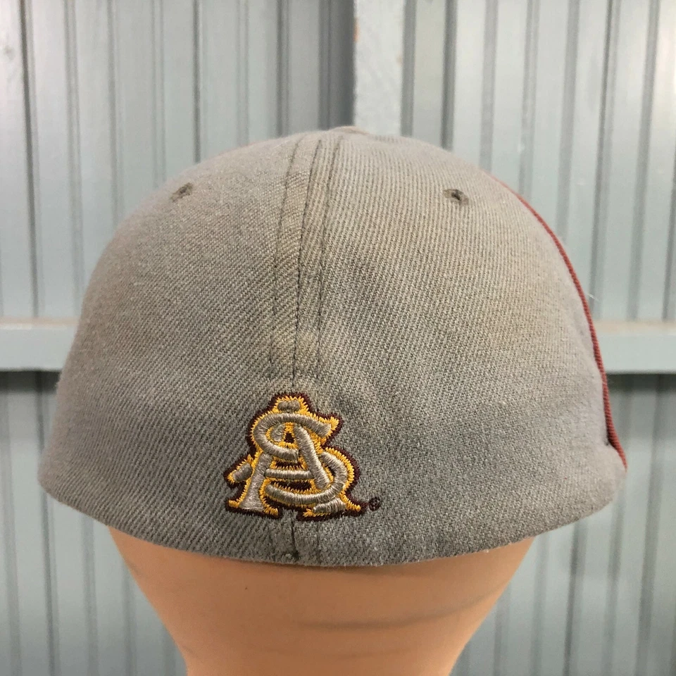 Arizona Sun Devils Stretch M/L Zephyr Well Worn Baseball Cap Hat - Image 4 of 4