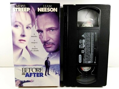 Before and After (VHS, 1996) Liam Neeson, Meryl Streep, Edward