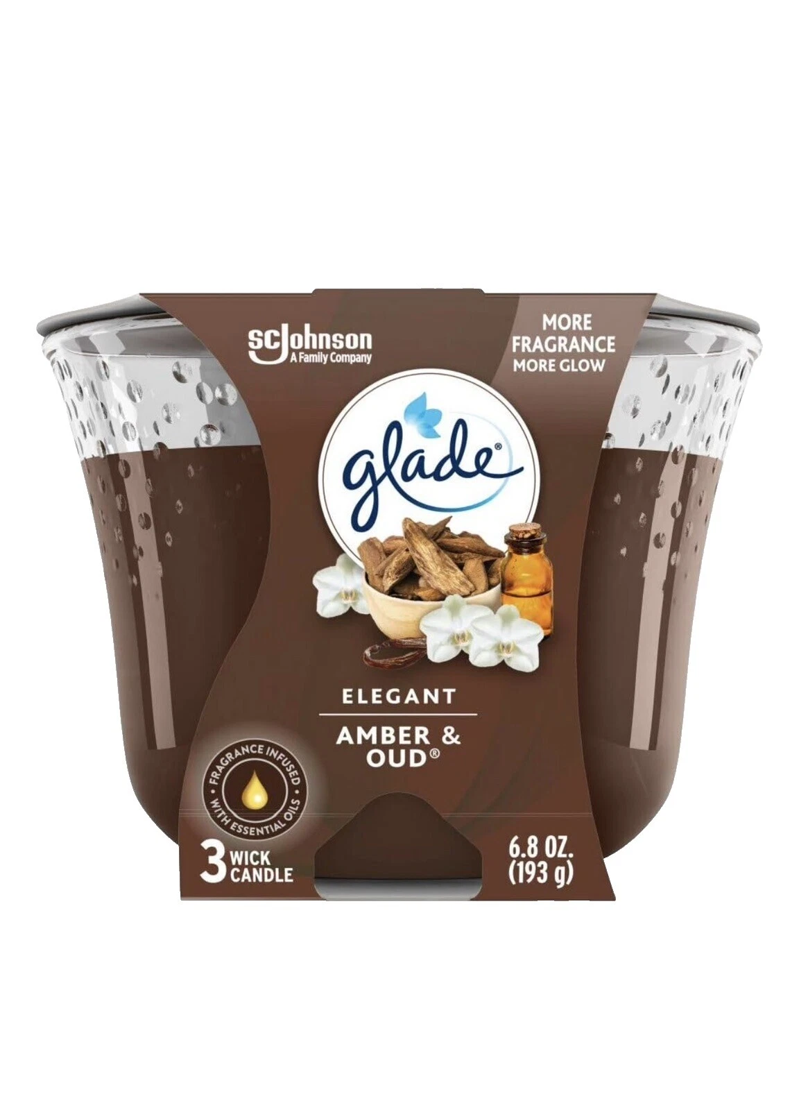 Velas de decoración Glade Aceite