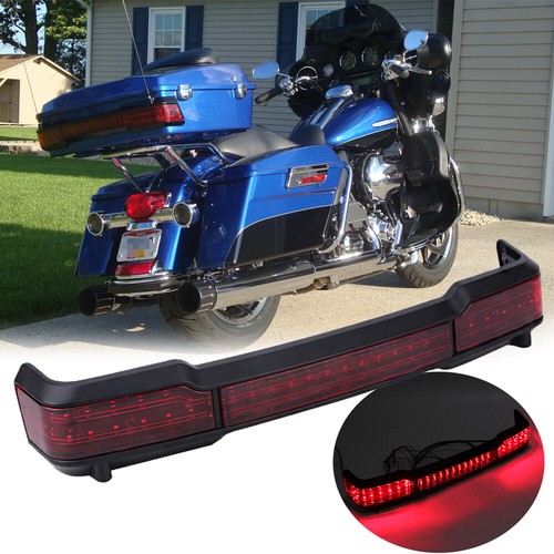 Tour Pak Pack Trunk King LED Brake Turn Tail Light For Harley Touring