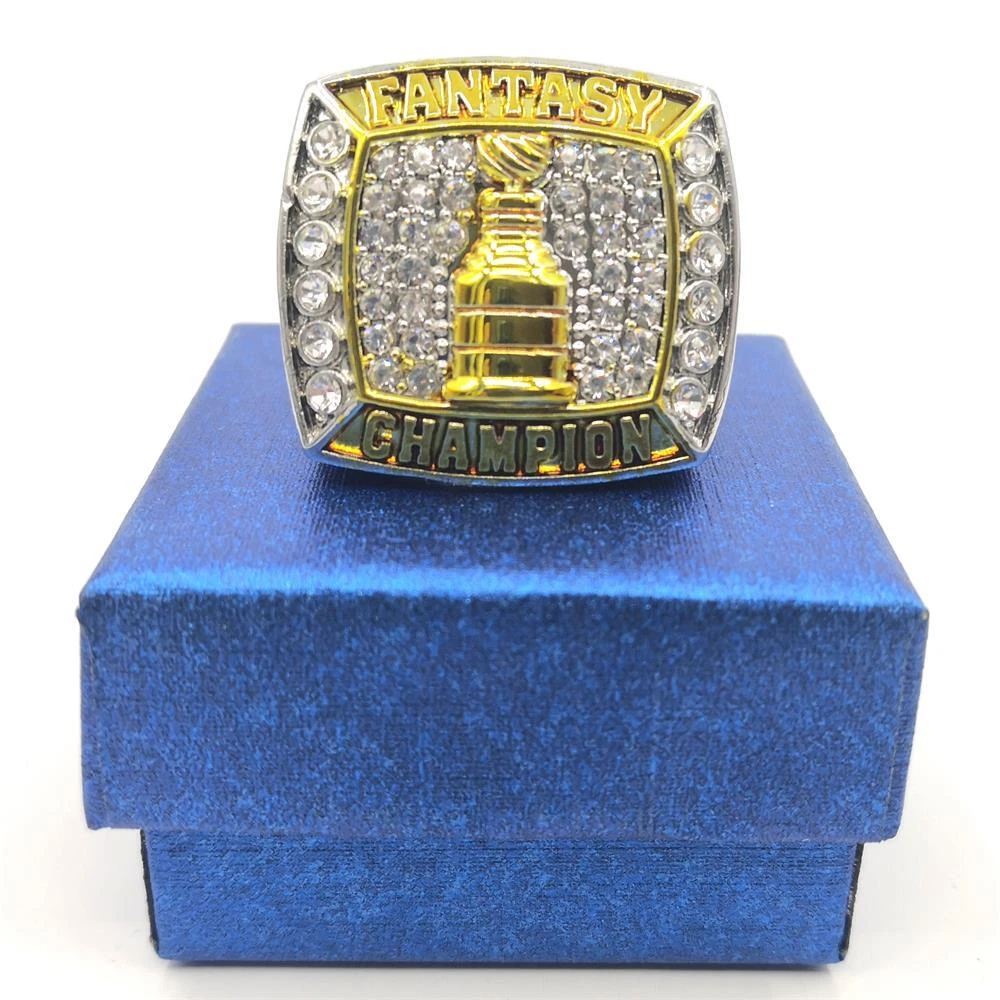 Fantasy hockey Championship Rings Trophy Custom eBay