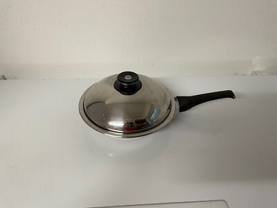 AMC Stiel Pfanne 2L hoher AMC Deckel - 20cm Boden 24cm Öffnung - Original