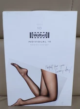 ***NEW~Wolford INDIVIDUAL 10 Pantyhose Soft & Sheer; Matte Tights Size XS Black