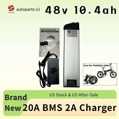 48V 10.4Ah Ebike Inner Li-ion Battery Pack BMS Samebike Electric Bicycle Folding
