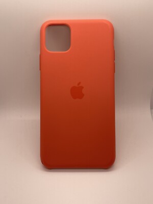 Apple iPhone 11 Pro Max Silicone Case Clementine (Orange