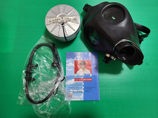 Israeli civilian gas mask 4A1 (one size) with drinking straw and NBC filter