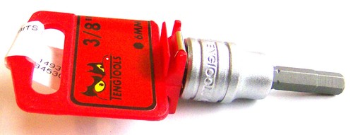 TENG TOOLS M381506-C Punta Presa per Interno Esagonale Fori 1cm dr.6mm Esagonale - Foto 3 di 5
