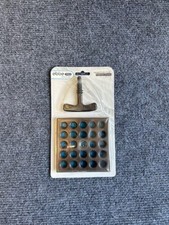 Ebbe Pro Square Drain Grate Cover - Tuscan Brass Used