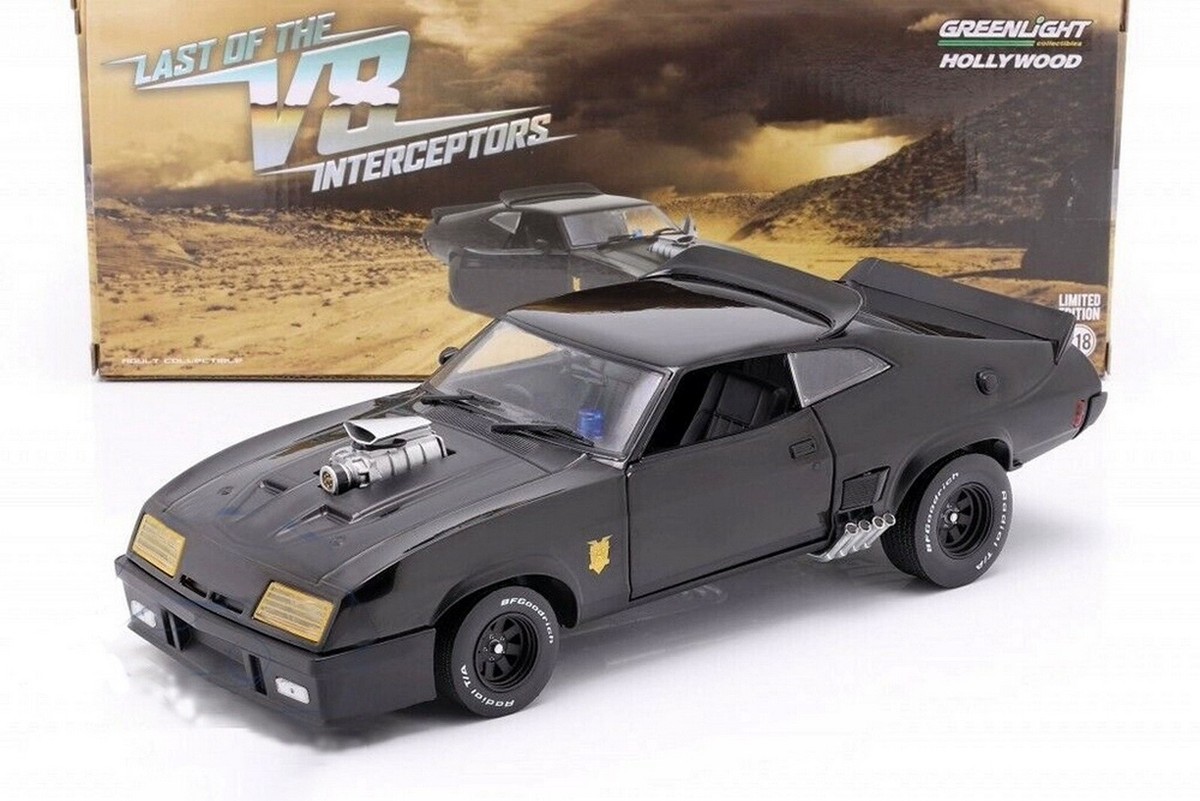 GreenLight 1973 Ford Falcon XB ミニカー1/18 GREENLIGHT 1/24 Scale Ford FALCON XB 1973 Black Diecast Car Model