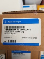 Agilent MV-W-799992912 Primary Inlet CV Filter Kit. Free Fedex Shipping.