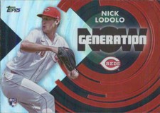 2022 Topps Update Generation Now #GN-65 Nick Lodolo Cincinnati Reds Rookie