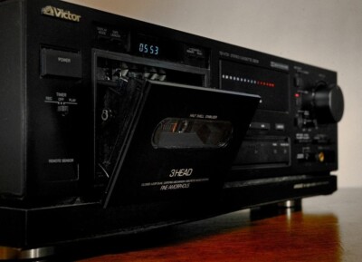 3-Head Victor Stereo Cassette Deck Td-V731 as is | eBay