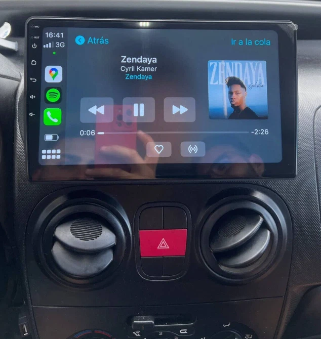 Autoradio Android per Nemo Bipper Fiorino-Agea-Tipo Octacore4GB 64GB Telecamera - Immagine 4 di 4
